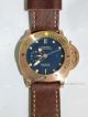 New Copy Panerai Luminor Submersible 1950 Blue Dial watch Bronzo Panerai PAM00671 (3)_th.jpg